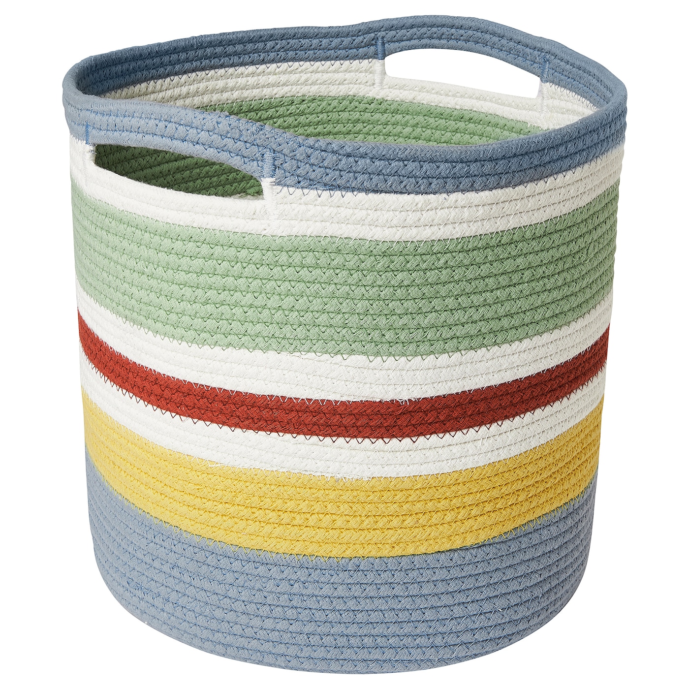 IKEA STRANDSKATA torba, plecione/wielobarwny, 30 cm