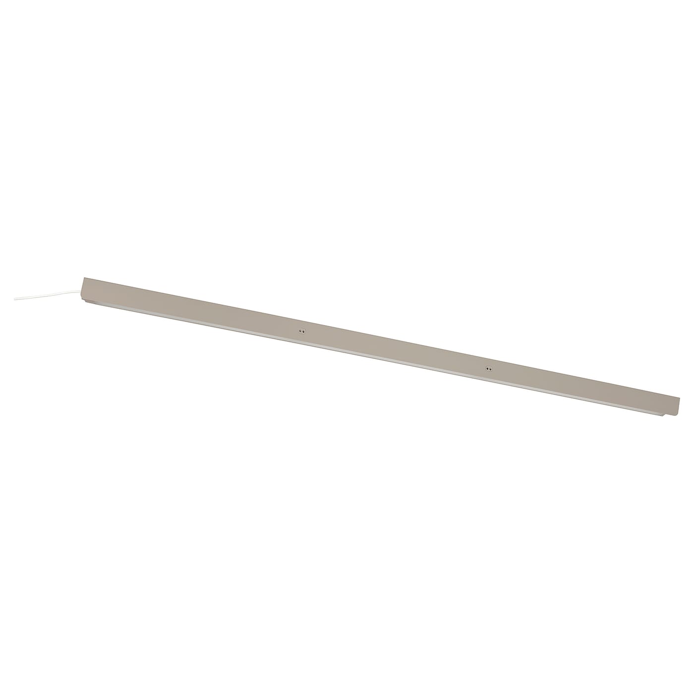 IKEA ÖVERSIDAN listwa LED z czujnikiem do szafy, można przyciemniać szarobeżowy, 96 cm