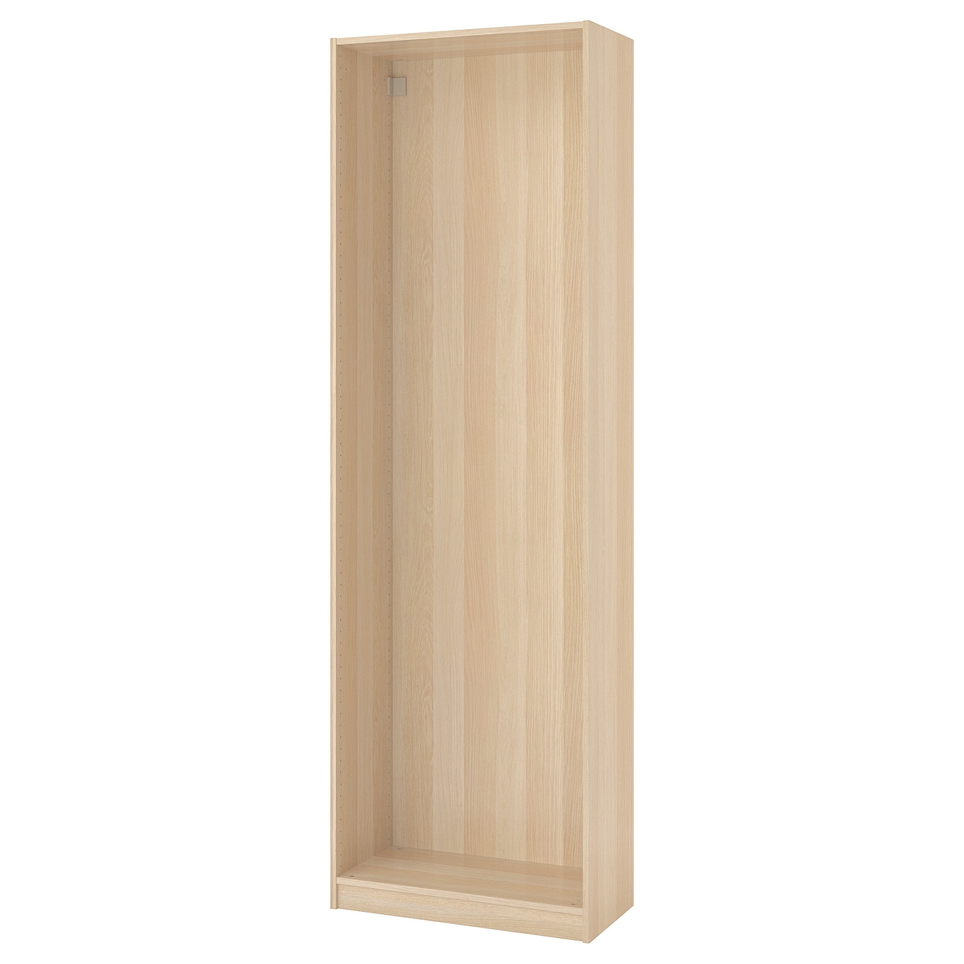 IKEA PAX obudowa szafy, imitacja dębu bejcowanego na biało, 75x35x236 cm