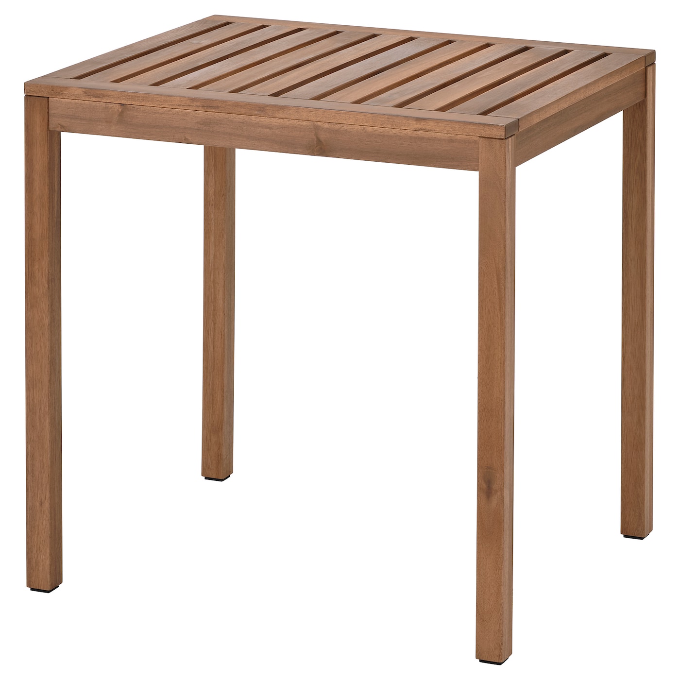 IKEA NÄMMARÖ stół, ogrodowy, bejca jasnobrązowa, 75x63 cm
