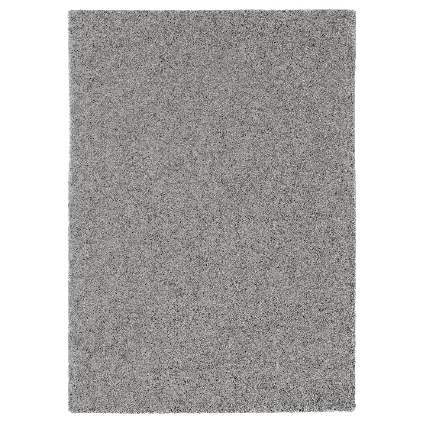 IKEA STOENSE dywan z krótkim włosiem, średnioszary, 170x240 cm