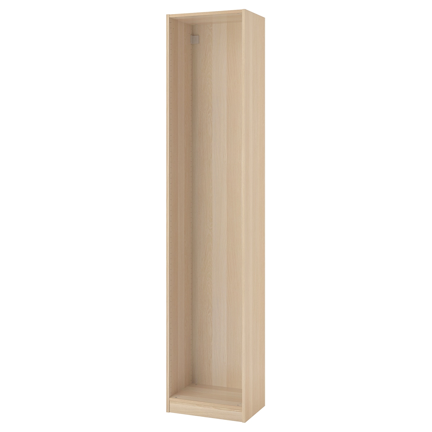 IKEA PAX obudowa szafy, imitacja dębu bejcowanego na biało, 50x35x236 cm