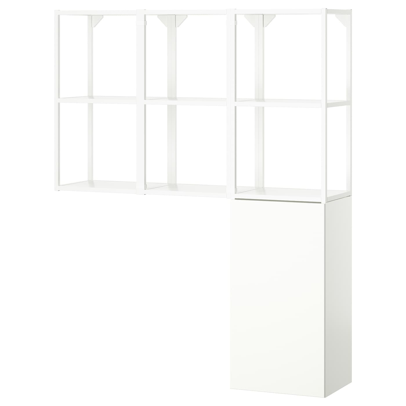 IKEA ENHET regał, biały, 120x32x150 cm