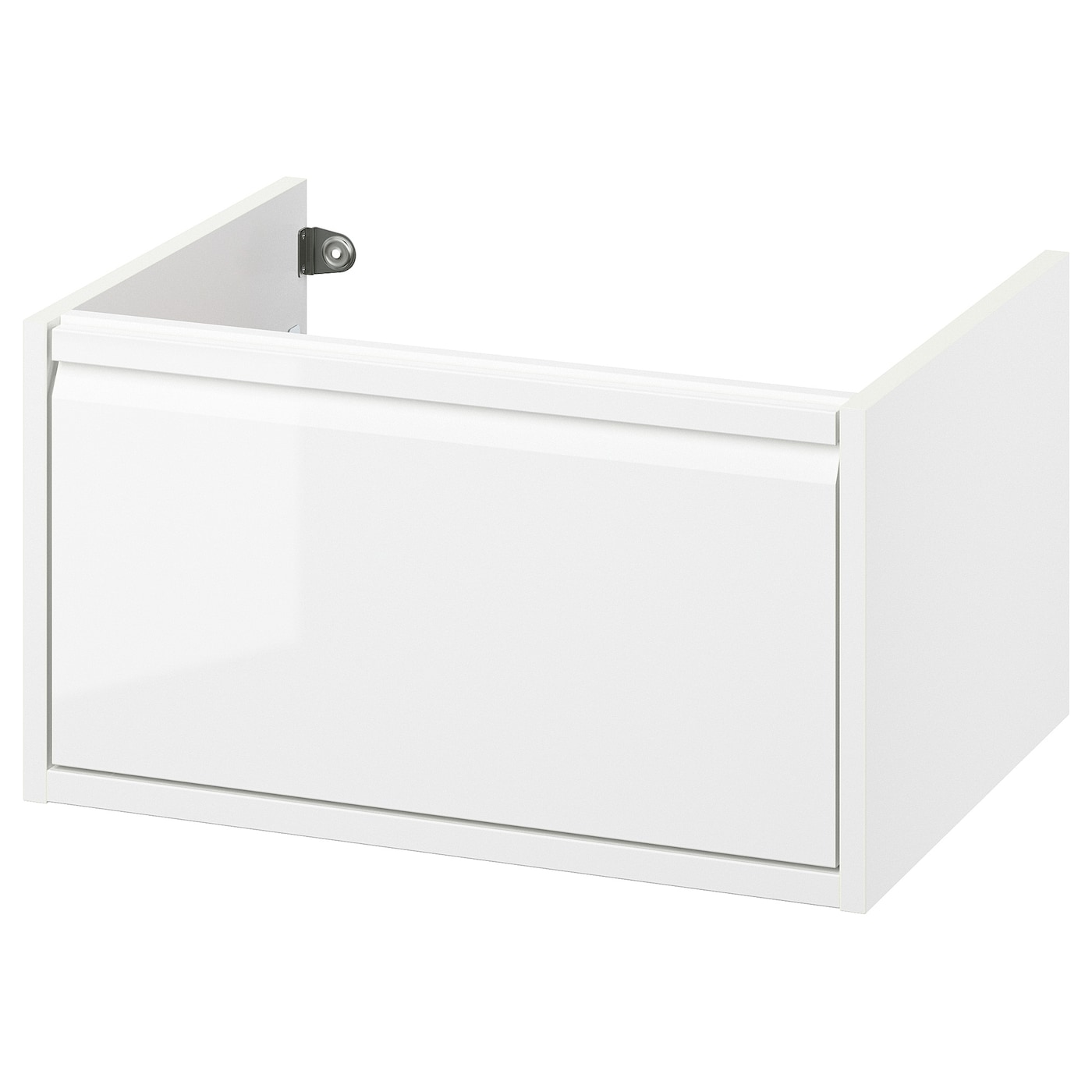 IKEA ÄNGSJÖN szafka umywalkowa z szufladą, połysk biały, 60x48x33 cm