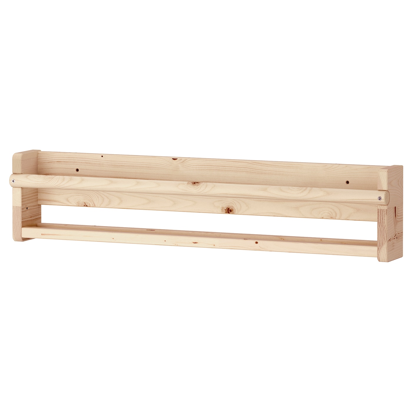 IKEA FLISAT szafka ścienna, jasna sosna bejcowana na biało, 70x9x16 cm