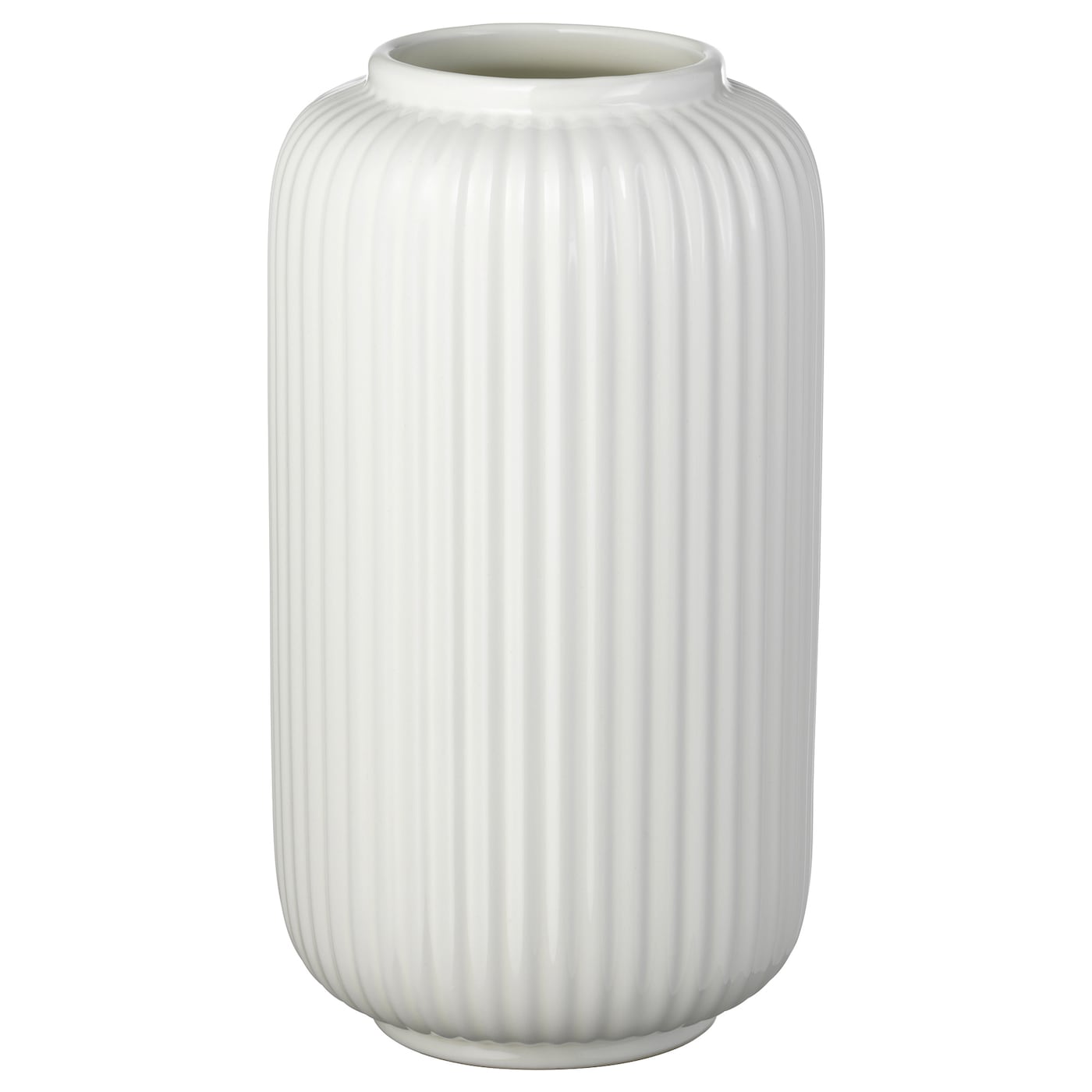 IKEA STILREN Wazon, biały, 22 cm
