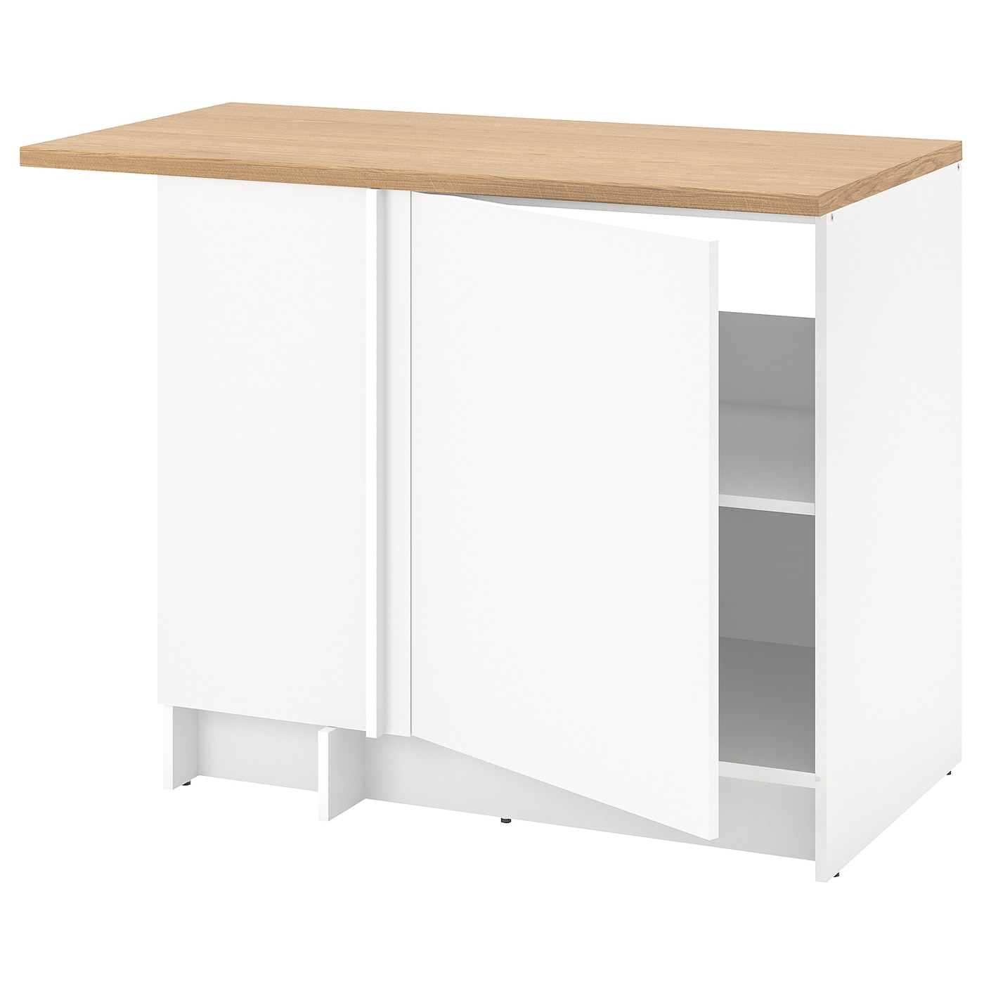 IKEA KNOXHULT szafka nar, biały, 100x91 cm