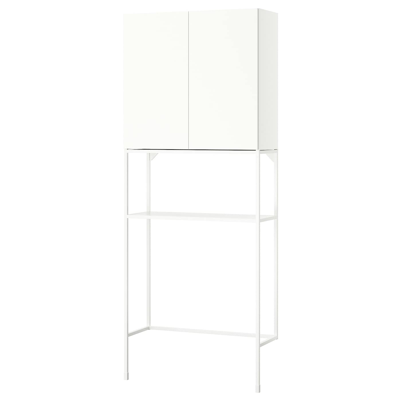 IKEA ENHET regał, biały, 80x32x204 cm