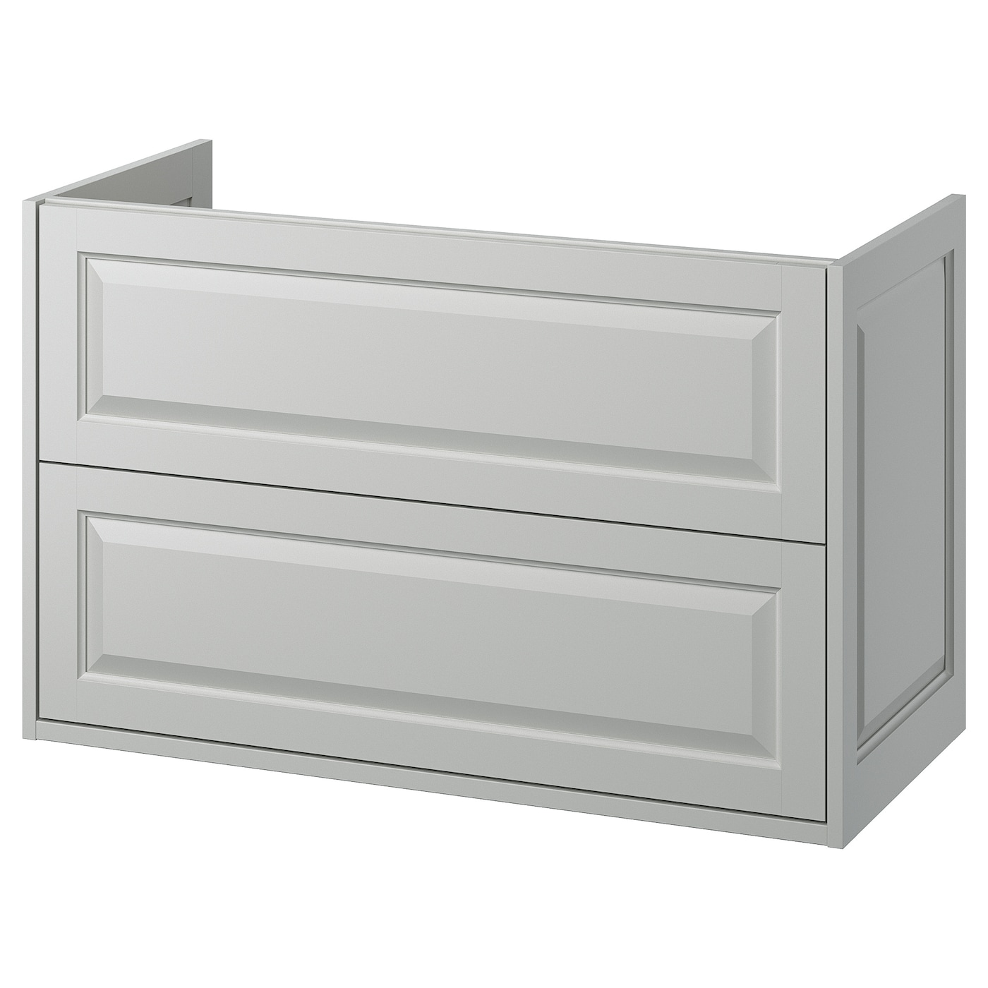 IKEA TÄNNFORSEN szafka umywalkowa z szufladami, jasnoszary, 100x48x63 cm