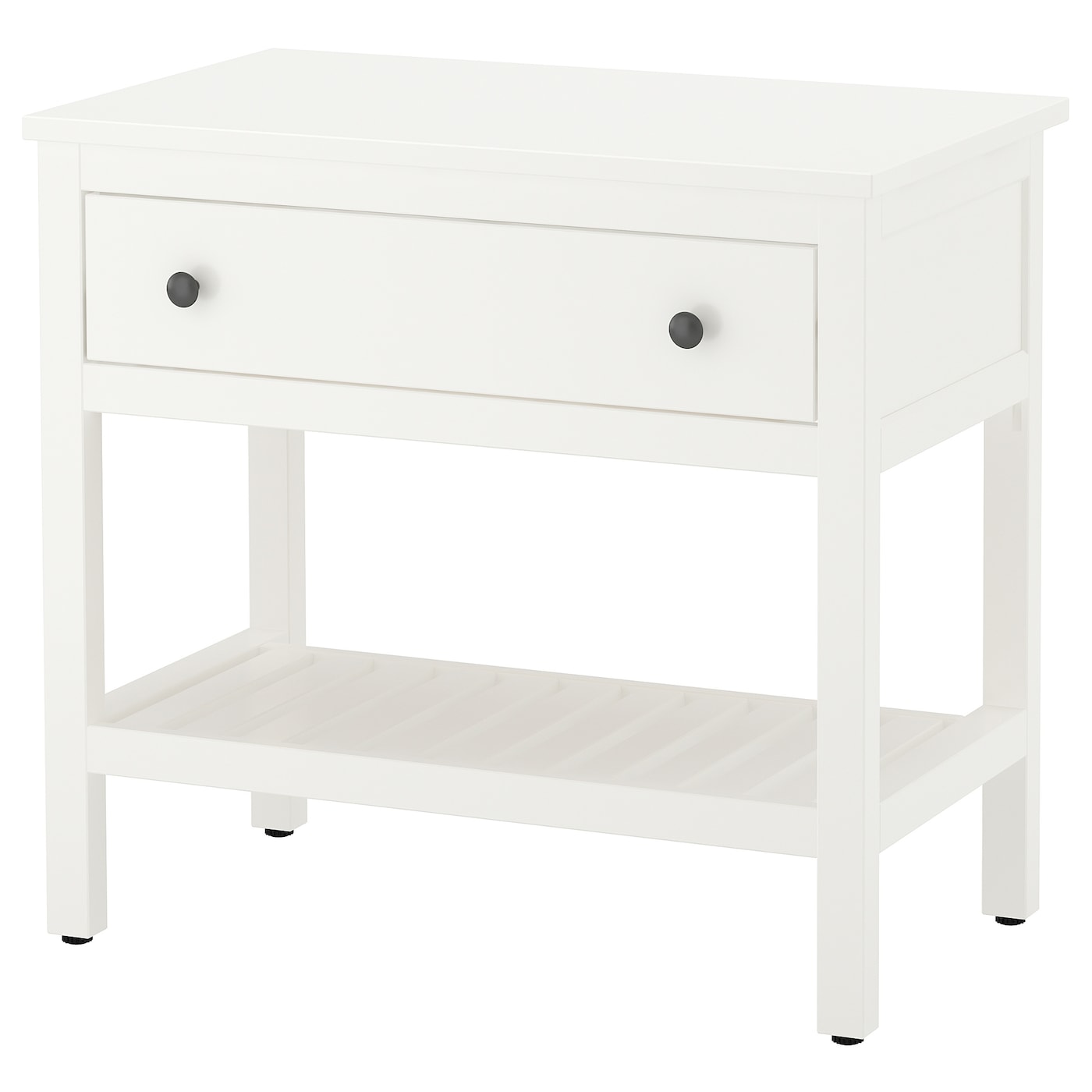 IKEA HEMNES otwarta szafka pod umywalkę z szuf, biały, 82x48x76 cm