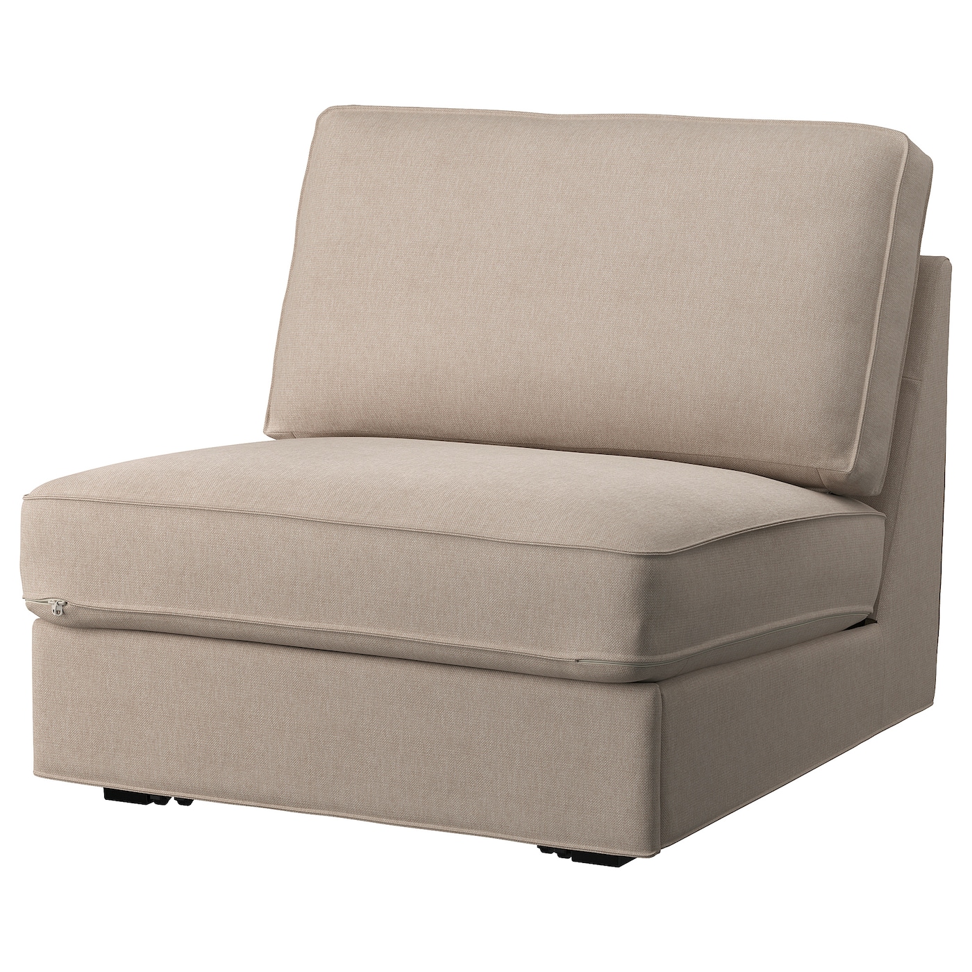 IKEA KIVIK 1o sofa rozkładana, Tallmyra beżowy, Długość łóżka: 197 cm