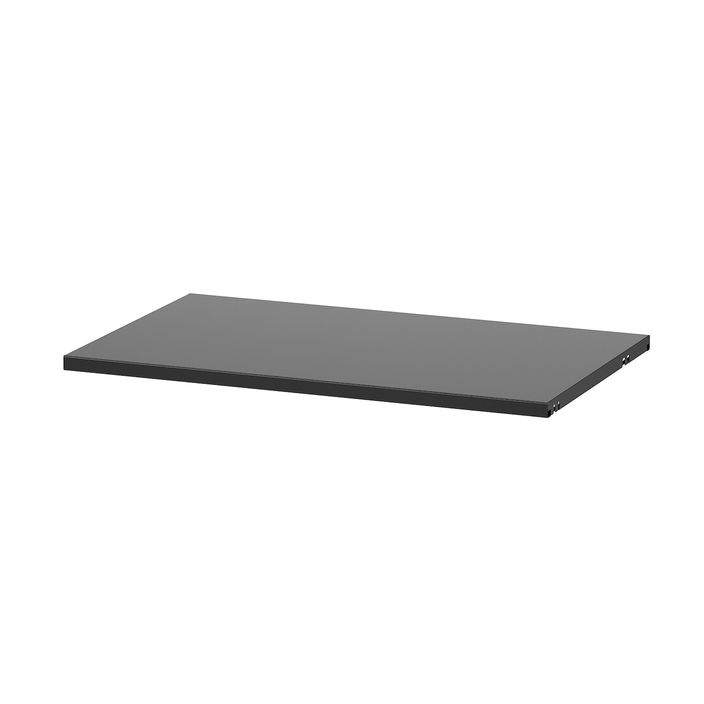 IKEA BOAXEL półka, metal antracyt, 60x40 cm