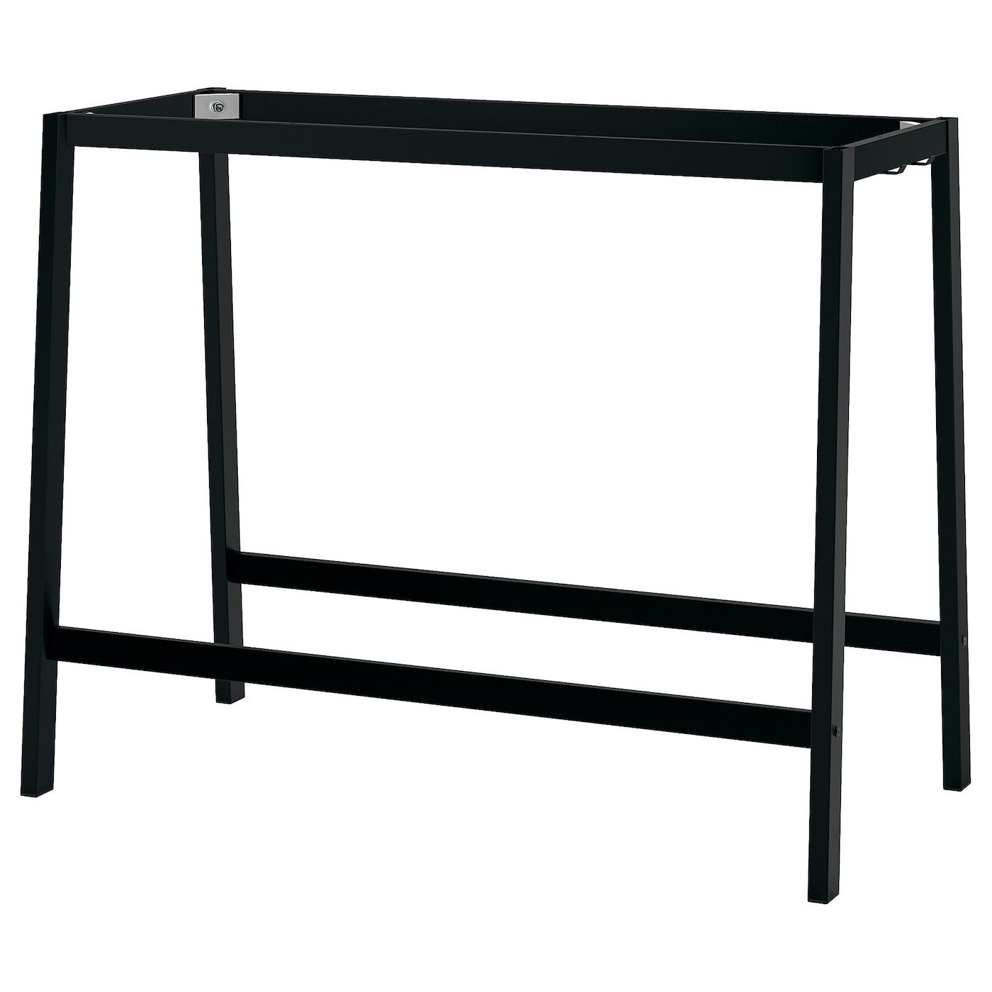 IKEA MITTZON podstawa stołu konferencyjnego, czarny, 140x68x103 cm