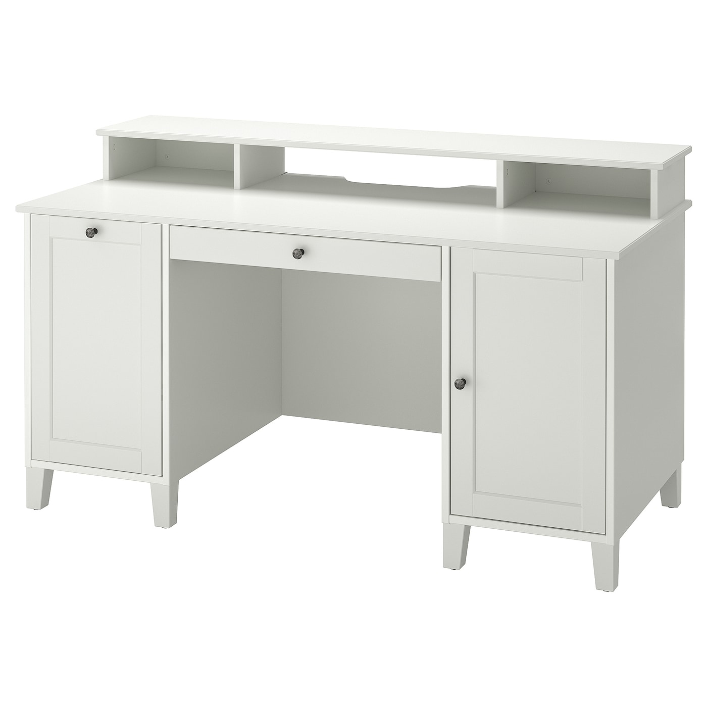 IKEA IDANÄS biurko z nadstawką, biały