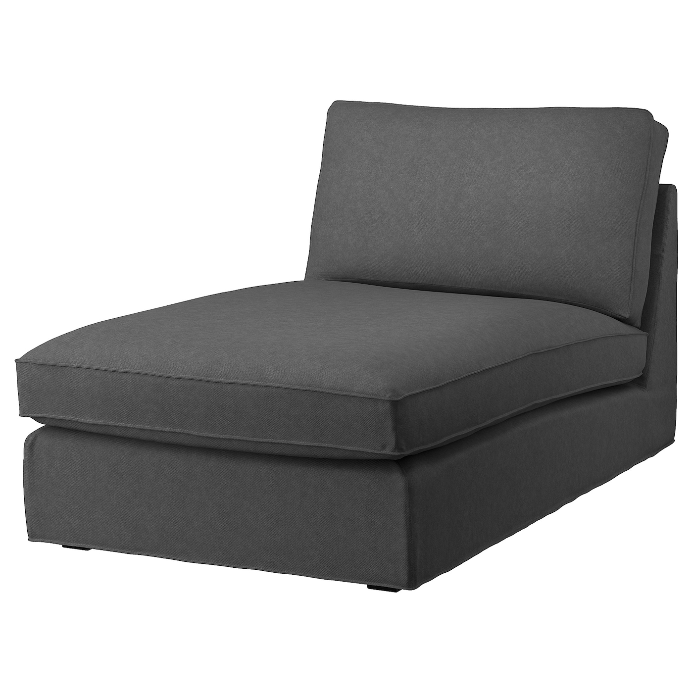 IKEA KIVIK szezlong, Tallmyra średnioszary, Szerokość: 90 cm