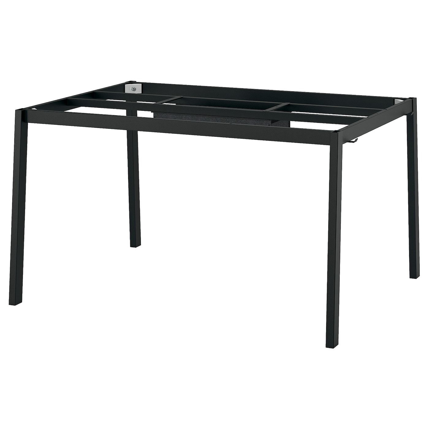IKEA MITTZON podstawa stołu konferencyjnego, czarny, 140x108x73 cm