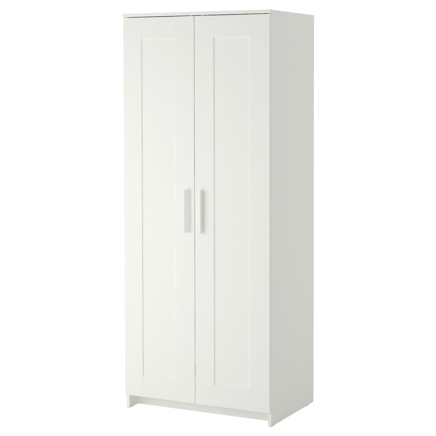 IKEA BRIMNES szafa 2 drzwi, biały, 78x190 cm