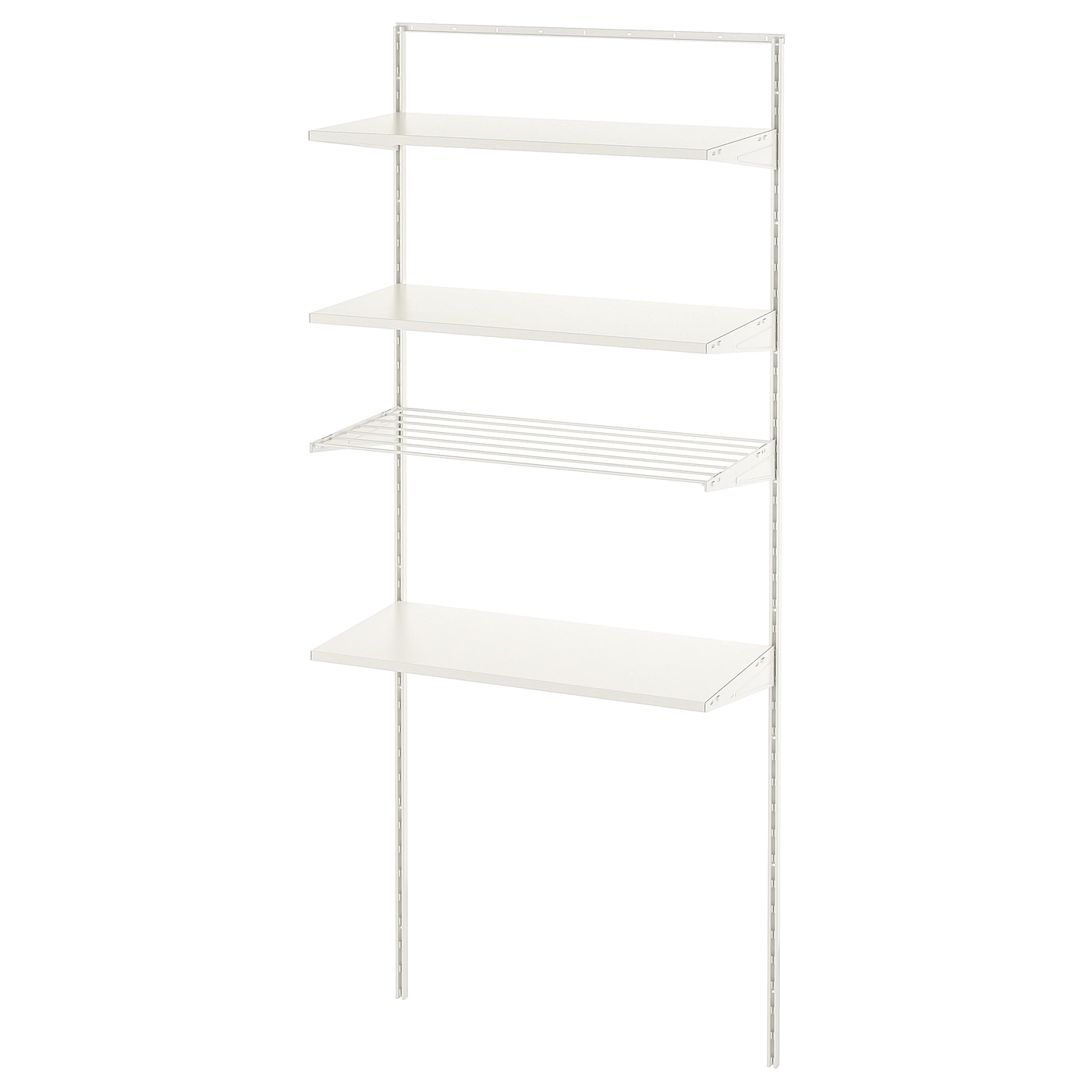 IKEA BOAXEL kombinacja do pralni, biały, 82x40x201 cm