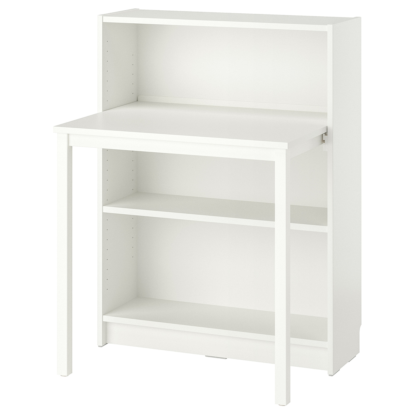 IKEA BILLY regał z biurkiem, biały, 80x106 cm