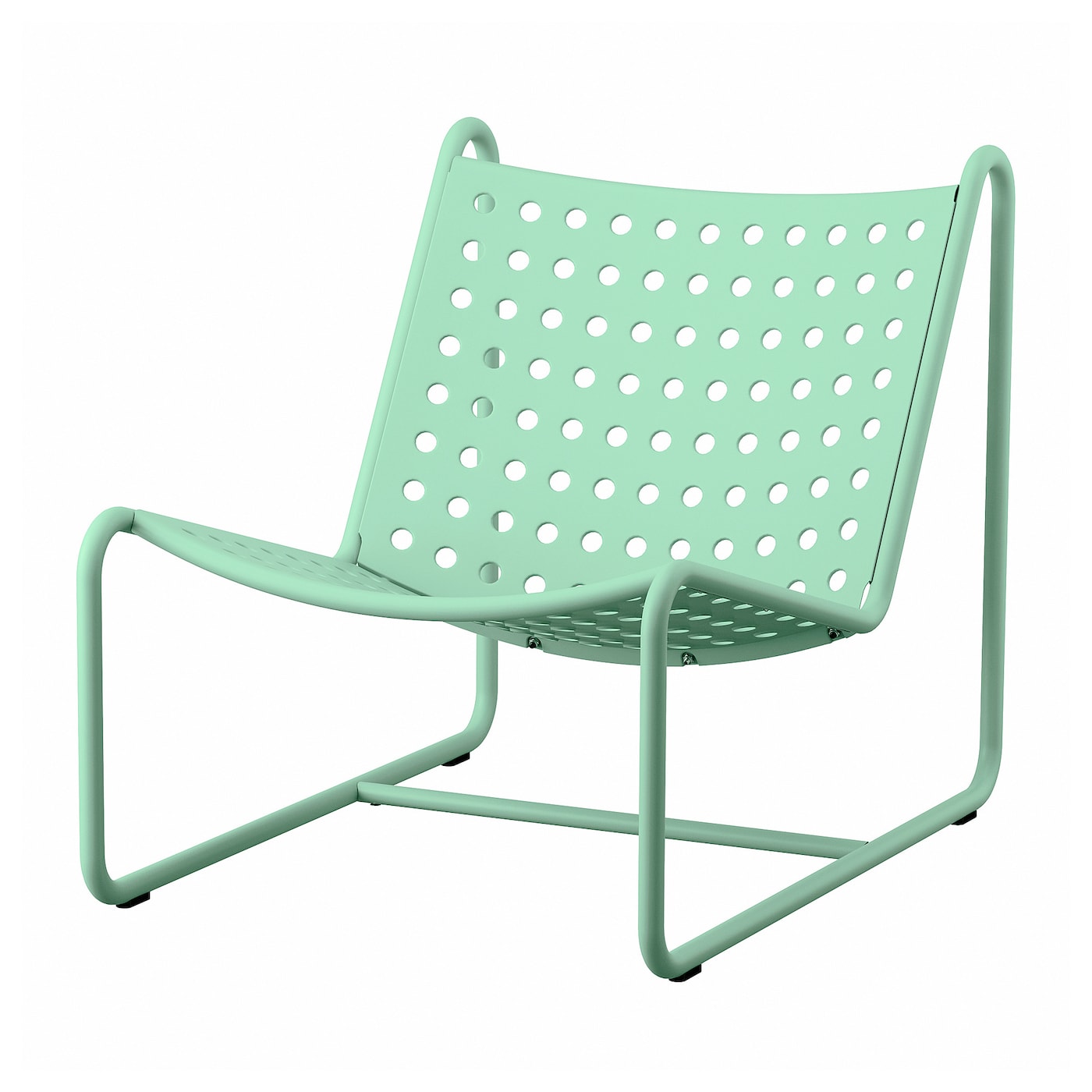 IKEA SKOGSÖN fotel, jasnozielony zewnętrzne, Głębokość: 88 cm