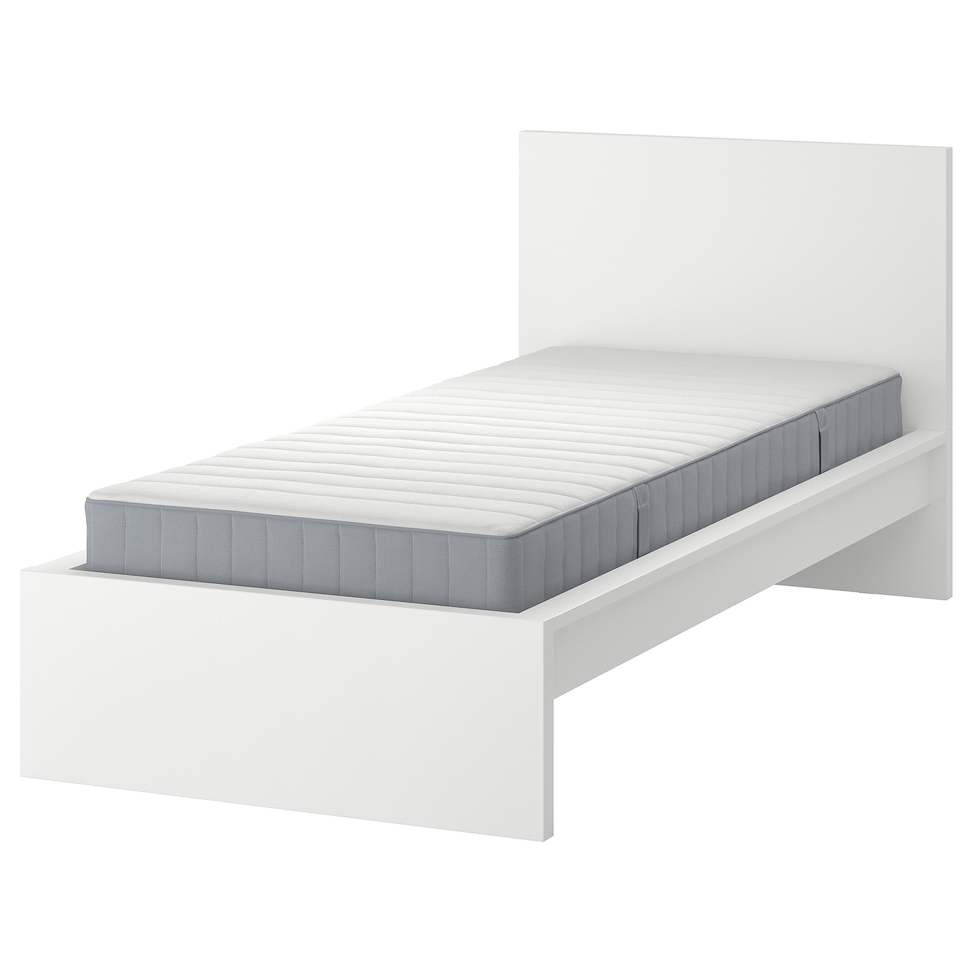 IKEA MALM łóżko, biały, 90x200 cm