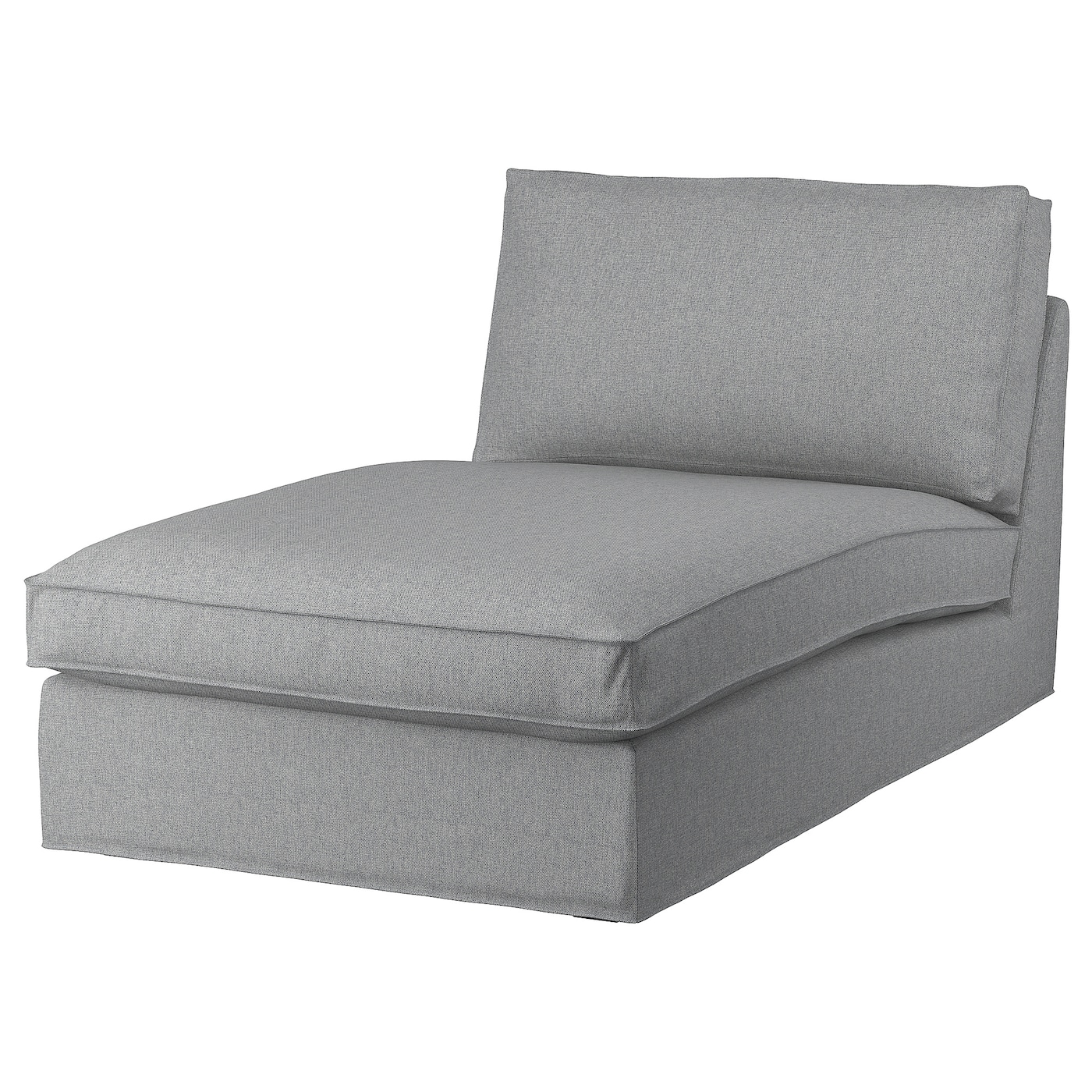 IKEA KIVIK szezlong, Tibbleby beżowy/szary, Szerokość: 90 cm