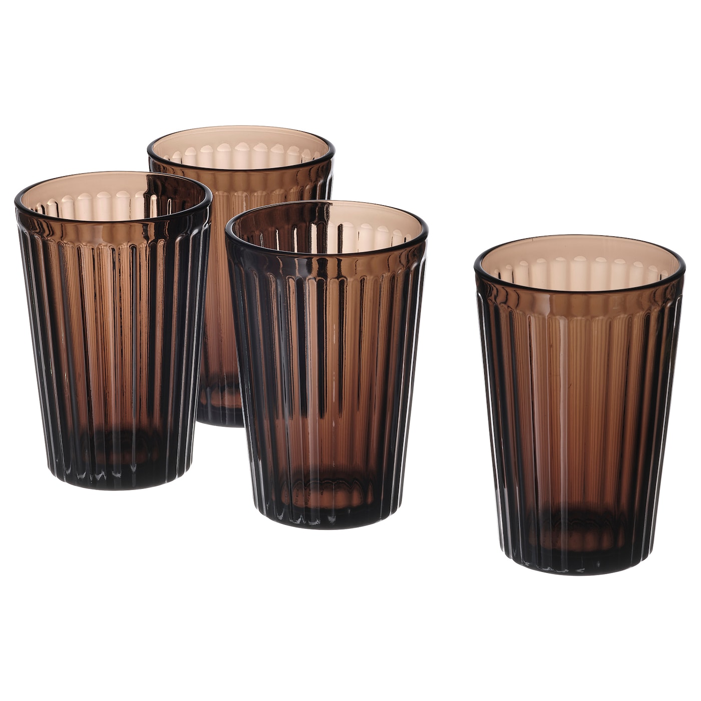 IKEA VARDAGEN szklanka, brązowy, 31 cl
