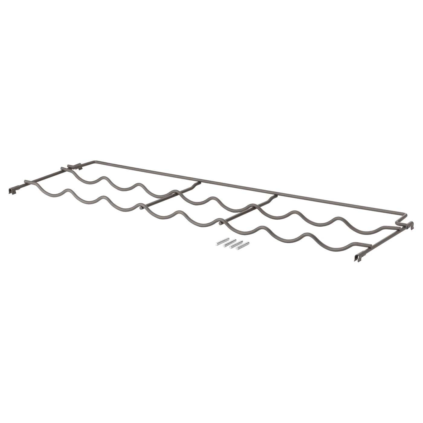 IKEA IVAR półka na butelki, szary, 83x30 cm