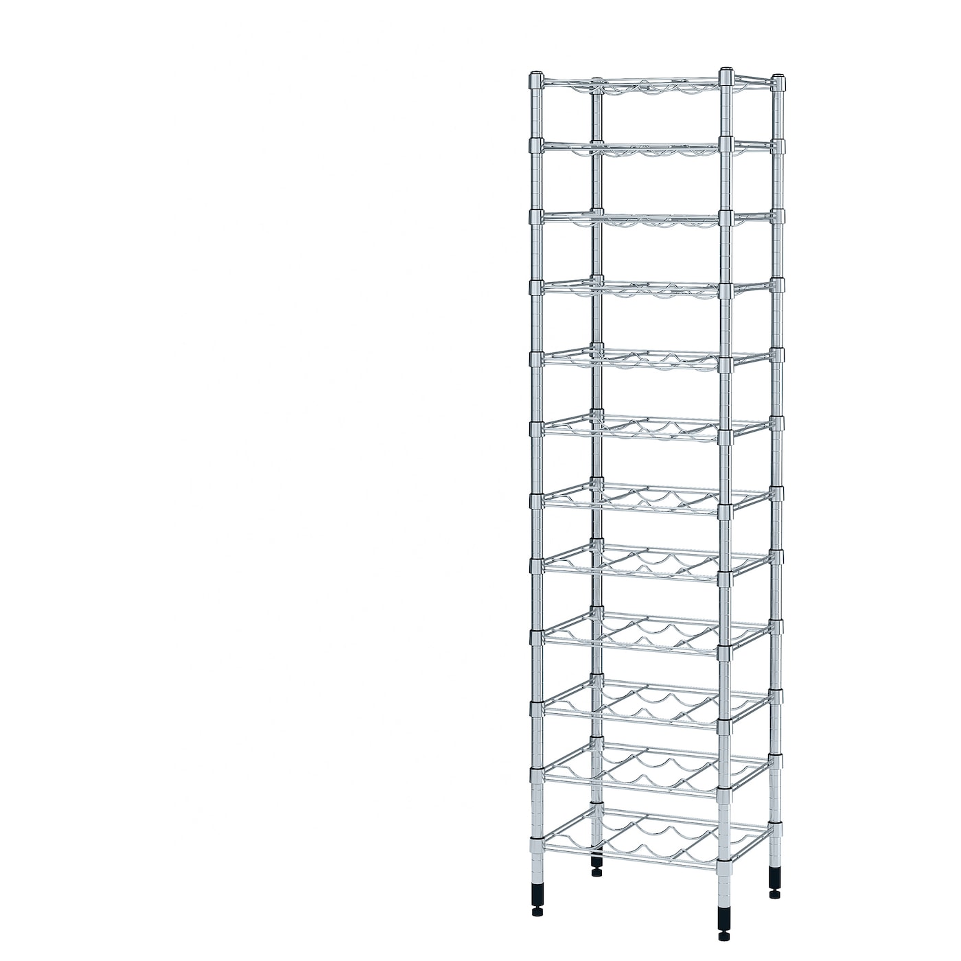 IKEA OMAR regał na butelki, 46x36x181 cm