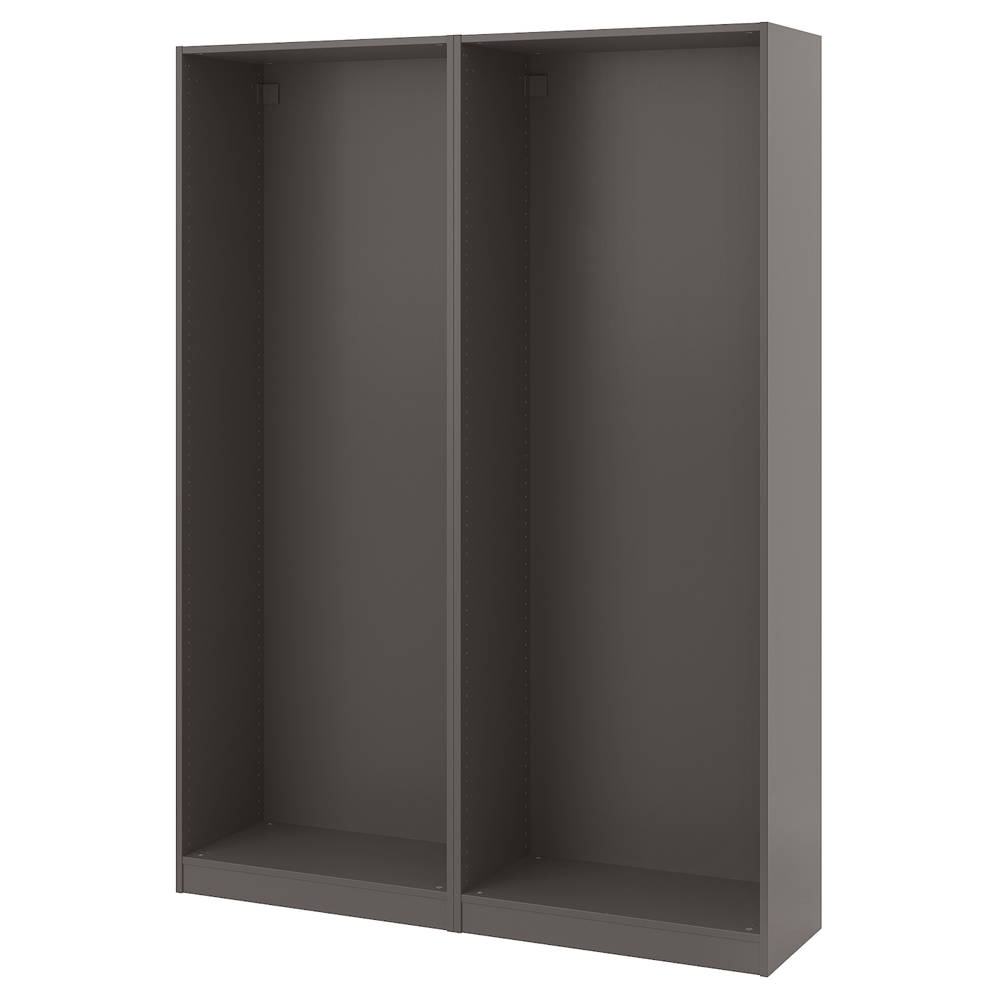 IKEA PAX 2 obudowy szaf, ciemnoszary, 150x35x201 cm