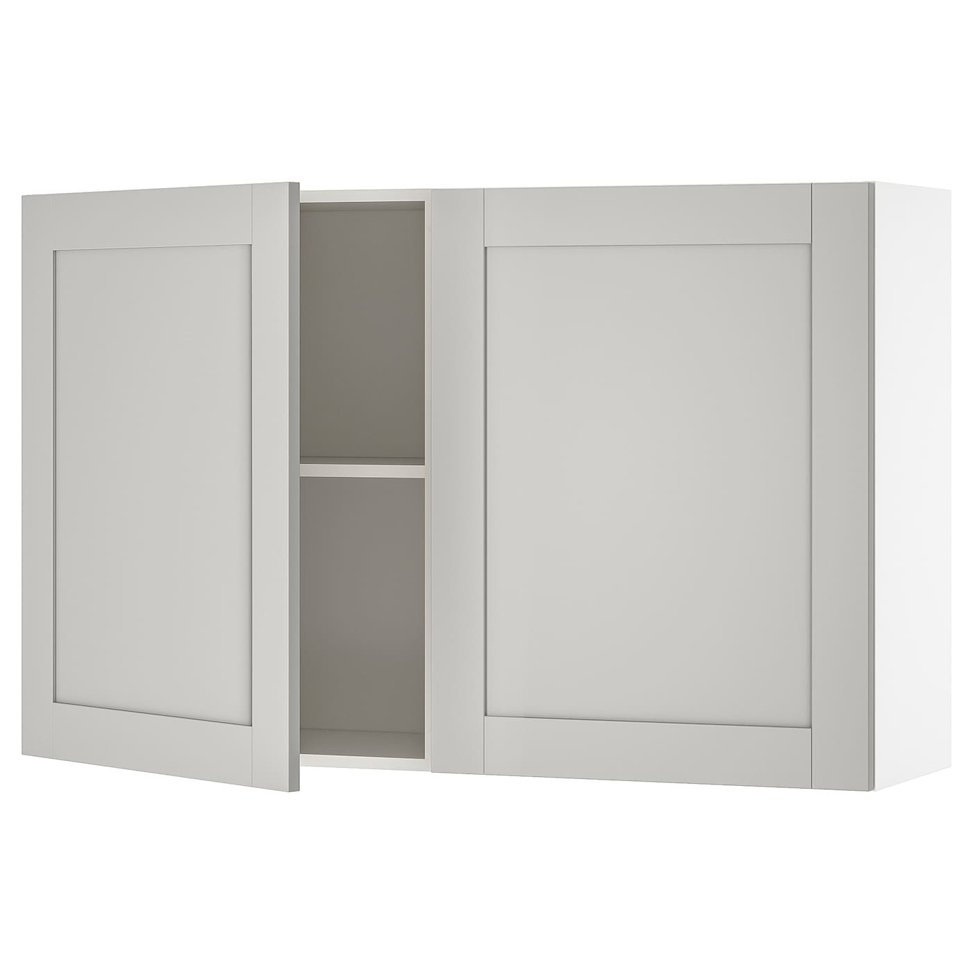 IKEA KNOXHULT szafka ścienna z drzwiami, szary, 120x75 cm