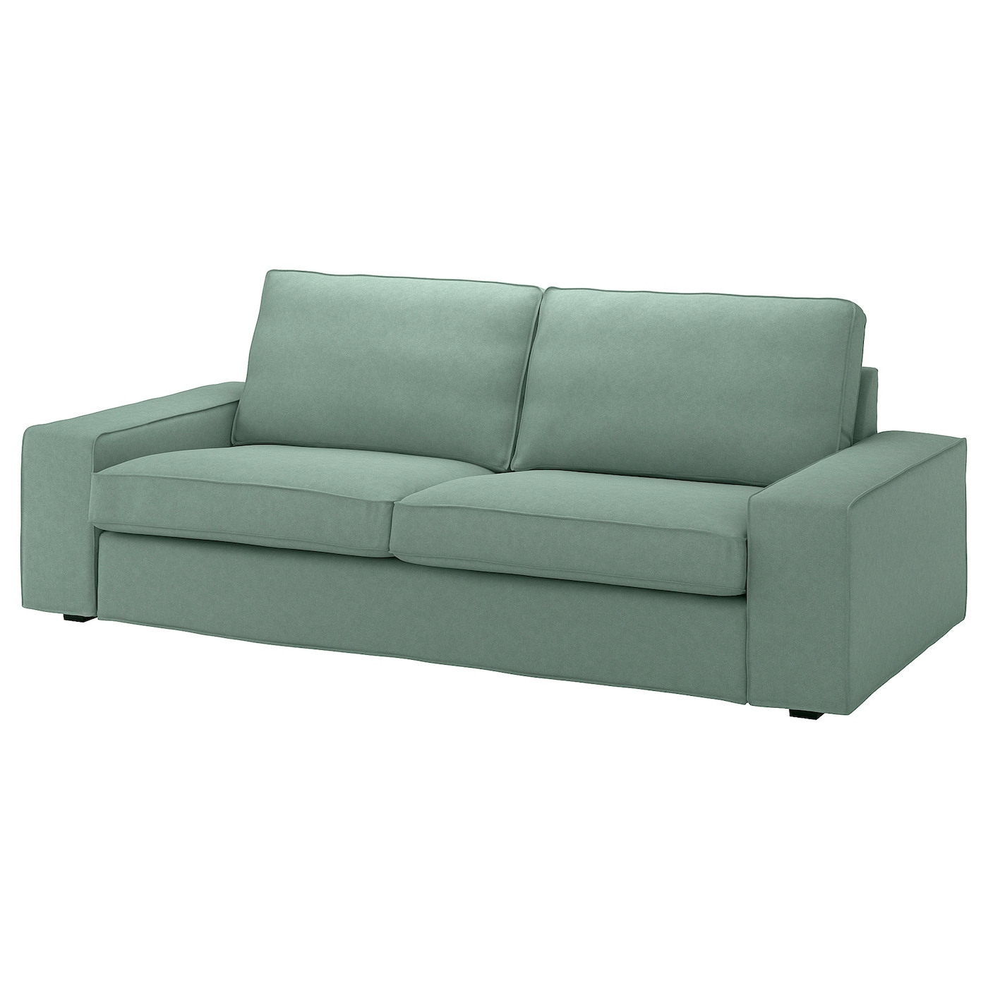 IKEA KIVIK sofa 3-osobowa, Tallmyra jasnozielony, Szerokość: 228 cm