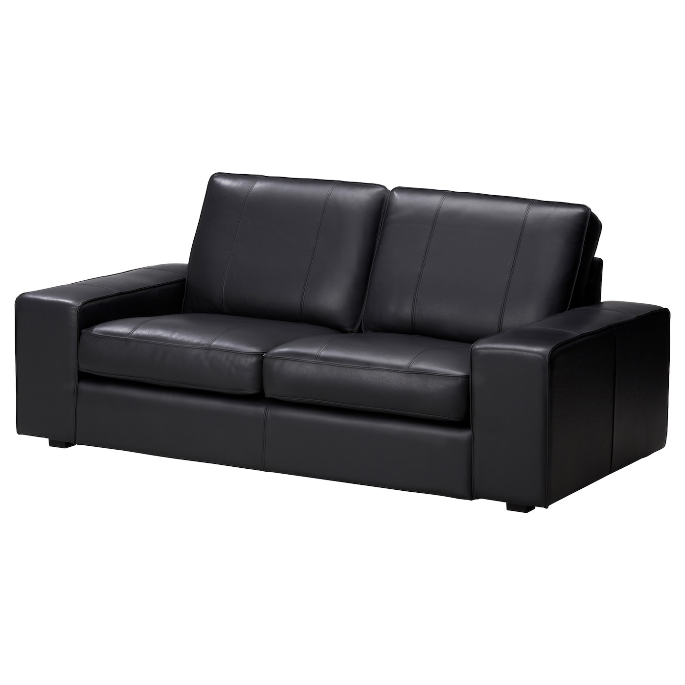 IKEA KIVIK sofa 2-osobowa, Grann/Bomstad czarny, Głębokość: 95 cm