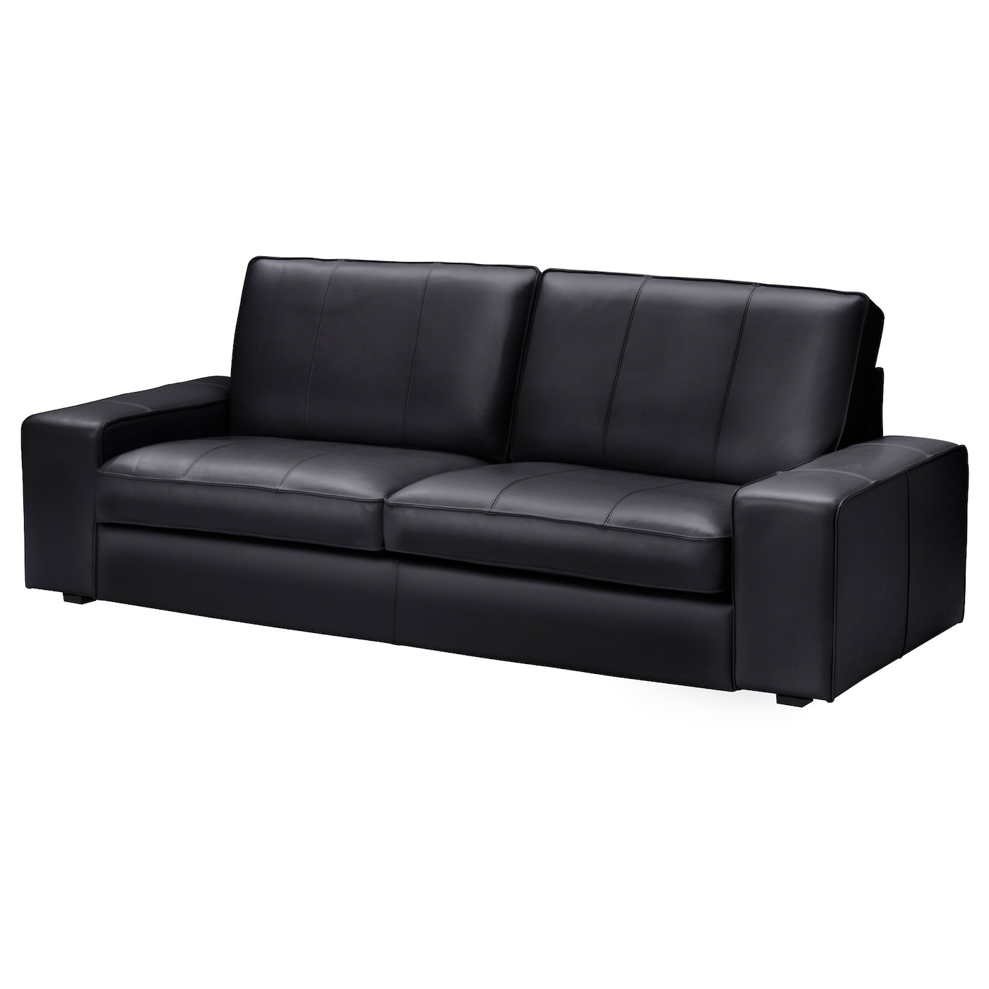 IKEA KIVIK sofa 3-osobowa, Grann/Bomstad czarny, Głębokość: 95 cm