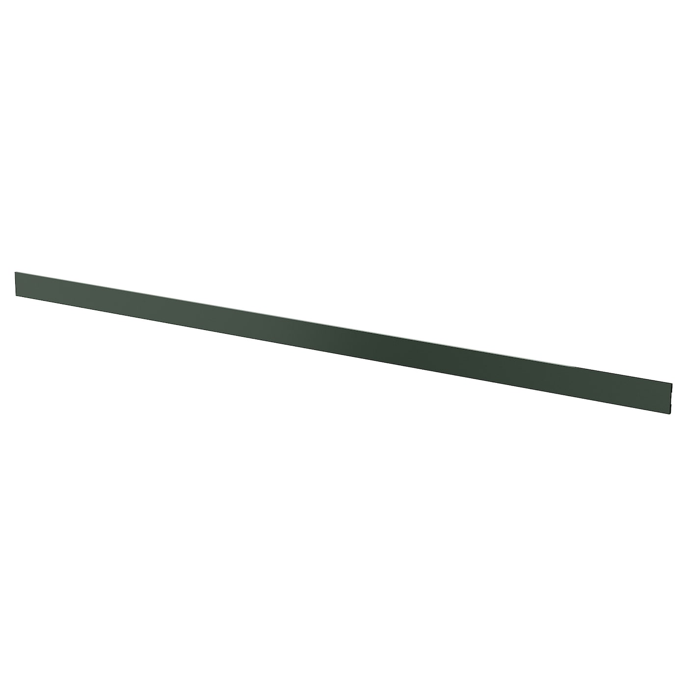 IKEA HAVSTORP cokół, głęboki zielony, 220x8 cm