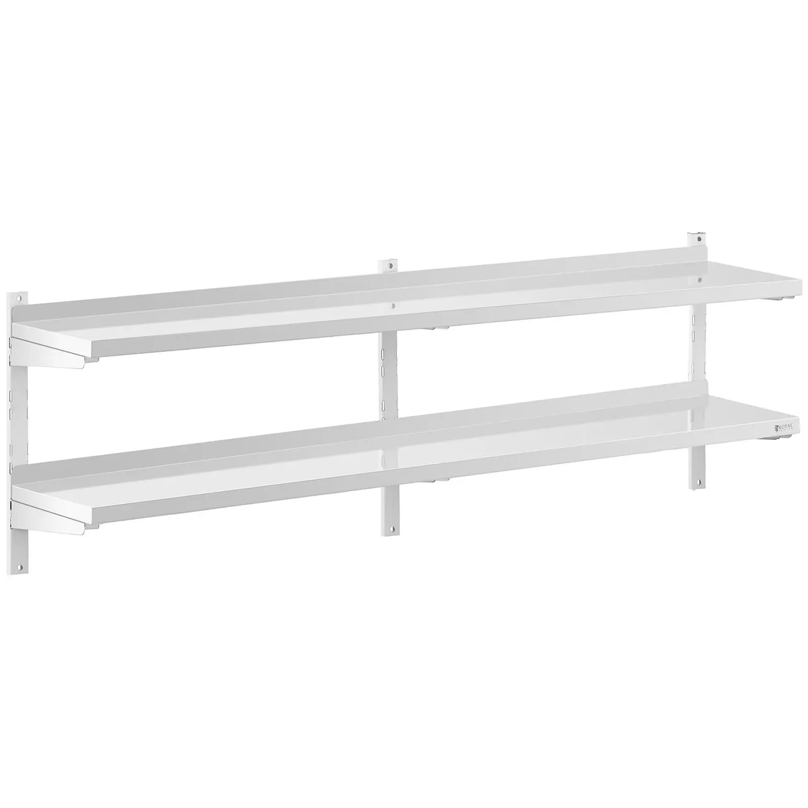 Półka wisząca podwójna - 200 x 30 cm | RCWR-2000.3