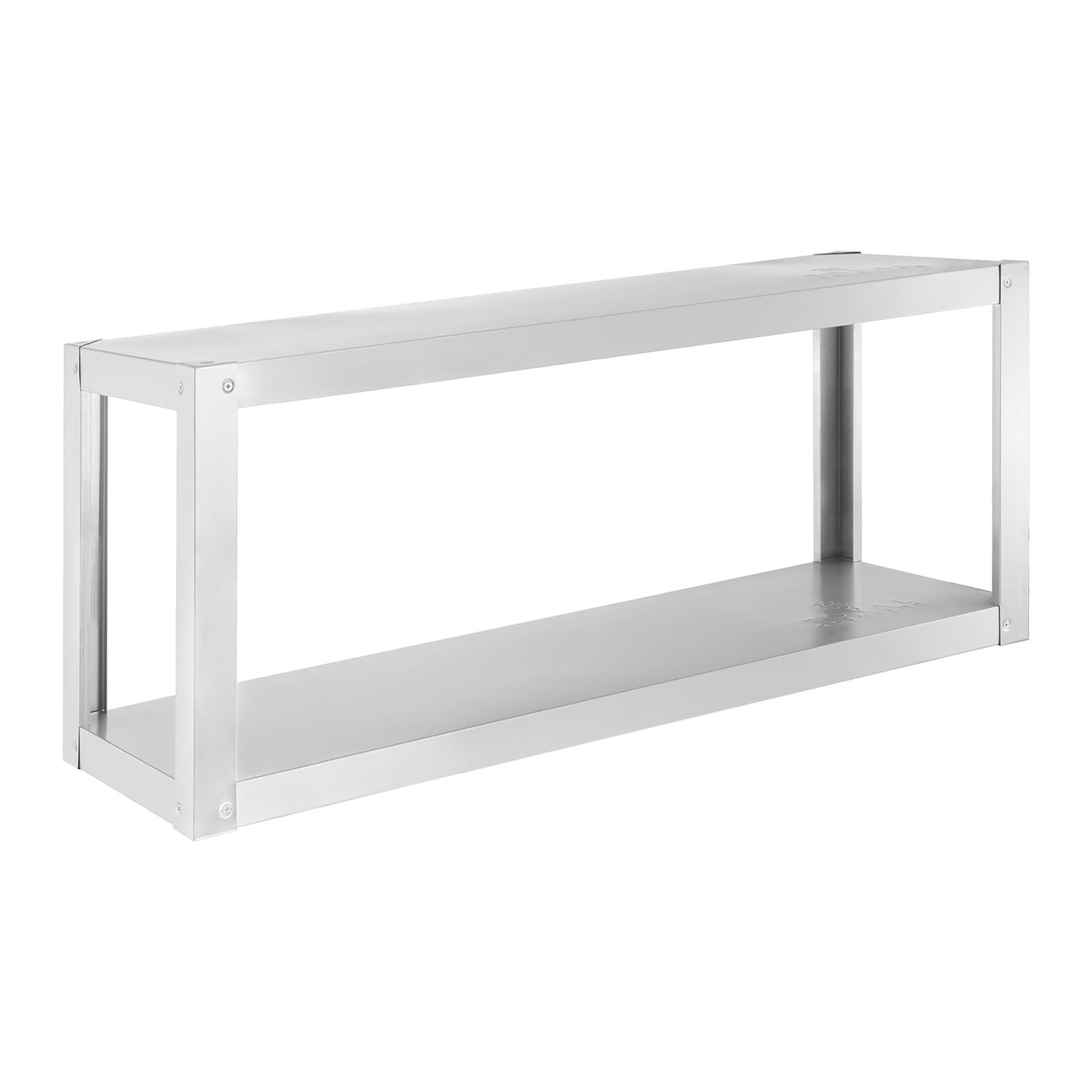 Podwójna półka wisząca 120x38cm stal nierdzewna