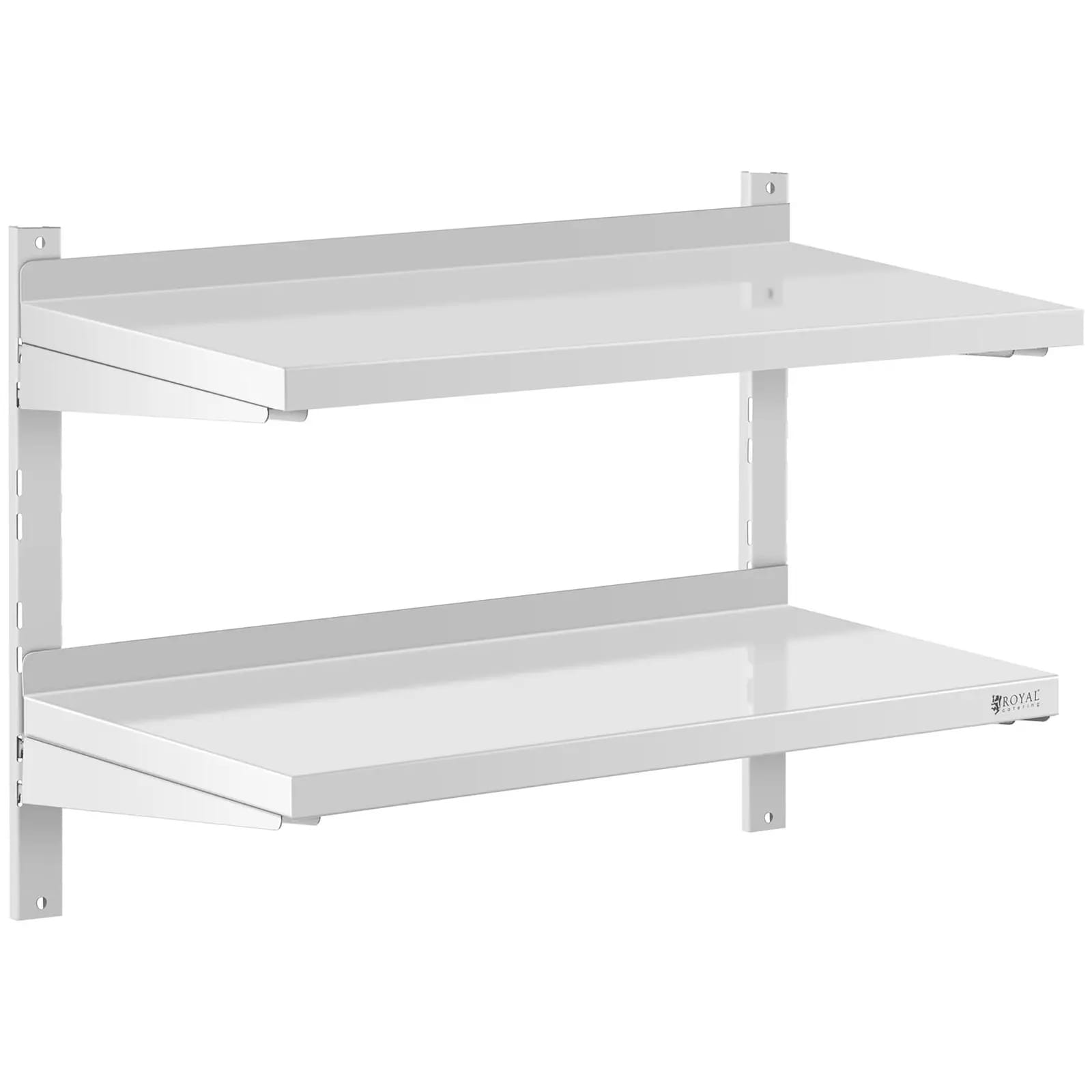 Półka wisząca podwójna - 80 x 40 cm | RCWR-800.4