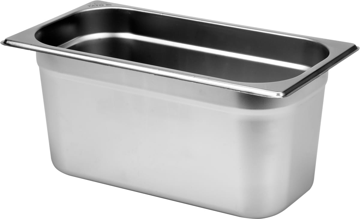 POJEMNIK GASTRONOMICZNY ZE STALI NIERDZEWNEJ GN 1/3 150 YATO | YG-00274