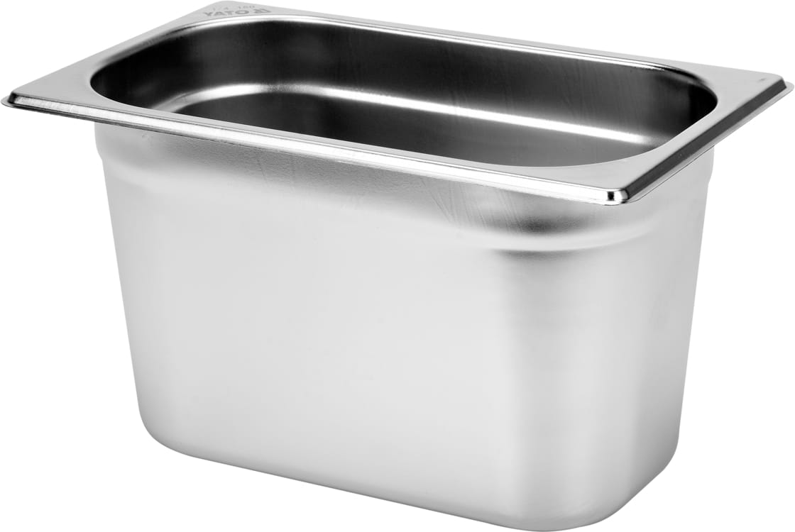 POJEMNIK GASTRONOMICZNY ZE STALI NIERDZEWNEJ GN 1/4 150MM 4,5L YATO | YG-00284