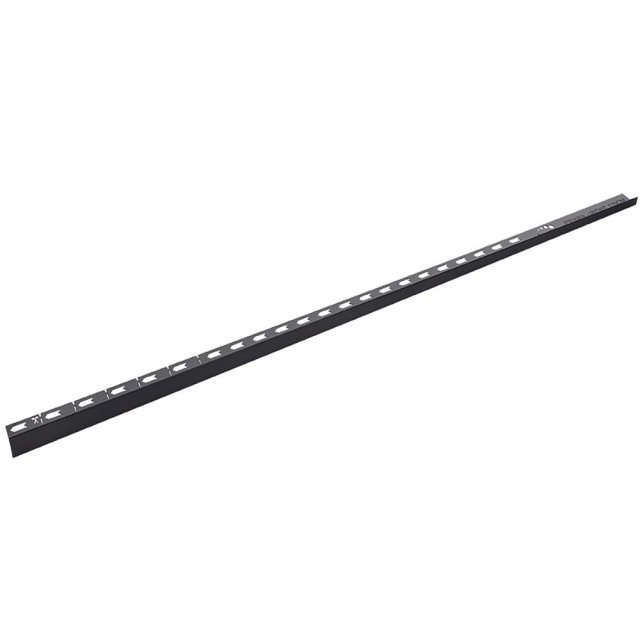 LAVEO Listwa spadkowa do odpływu liniowego 120 cm prawa czarna COT_72