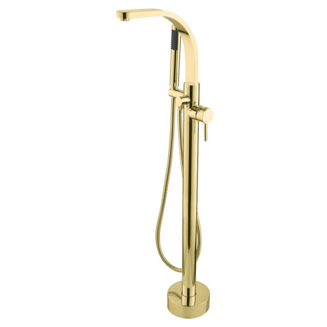 BESCO Bateria wannowa stojąca DECCO II złoty Easy-Fix BW-DII-ZL
