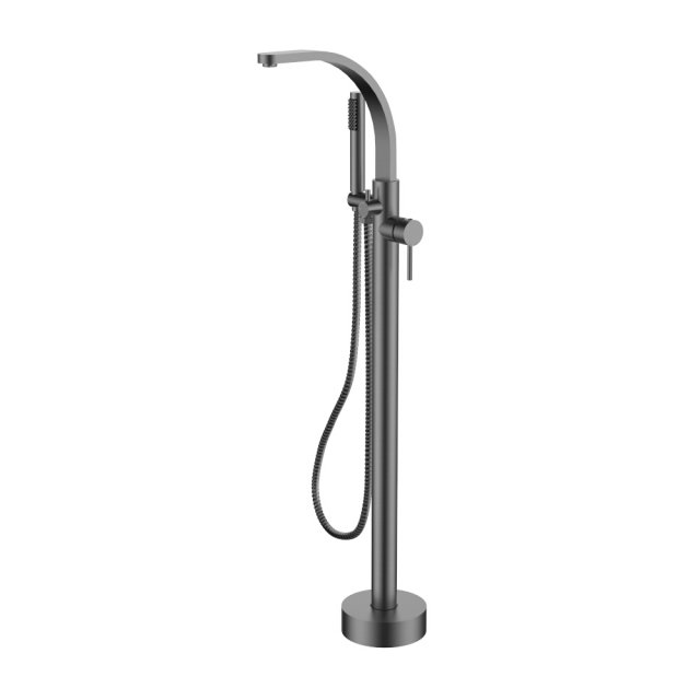 BESCO Bateria wannowa stojąca DECCO II grafitowy Easy-Fix BW-DII-GR