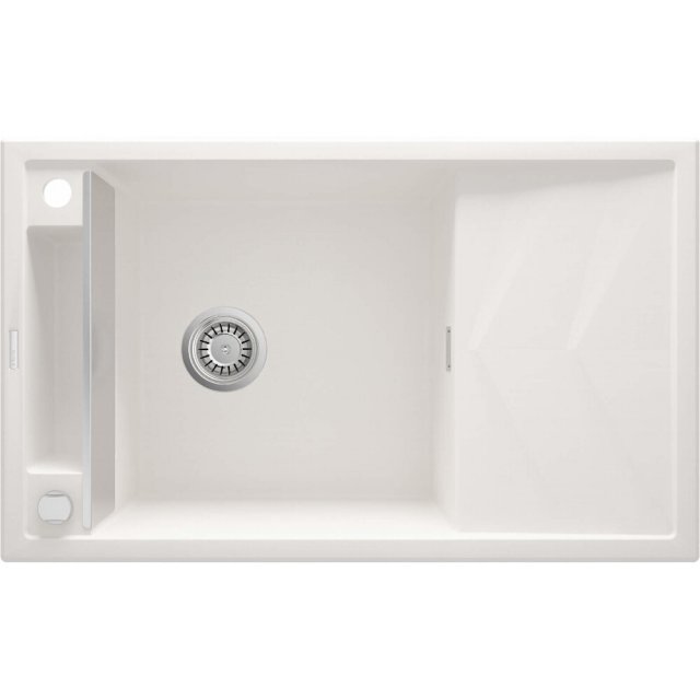 DEANTE Zlewozmywak granitowy MAGNETIC magnetyczny 1-komorowy z ocieka