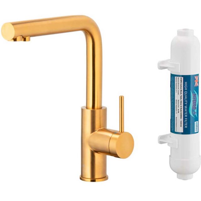 KFA Bateria kuchenna DUERO PURE z filtrem Hydro+ złota 6623-912-31