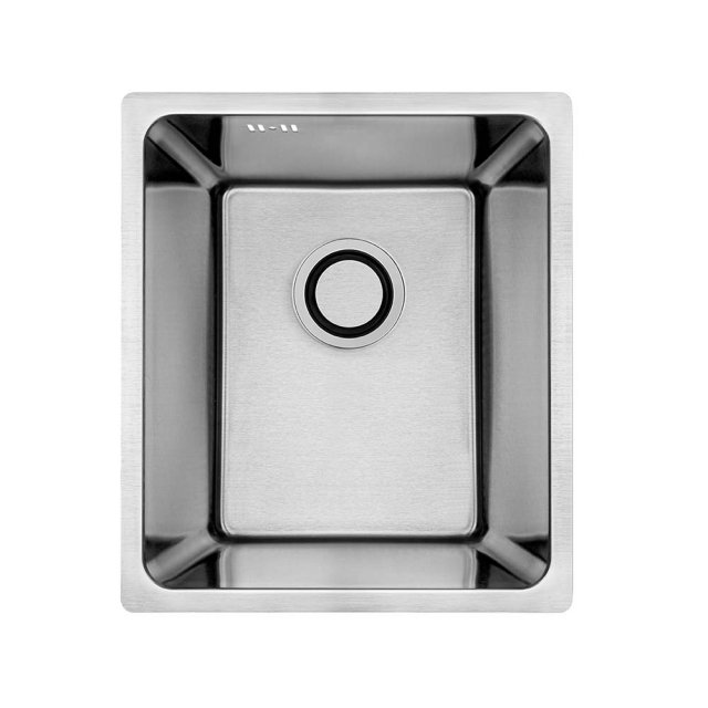 LAVEO Zlewozmywak stalowy ADEN 38x44 cm 1-komorowy inox SLA_010A