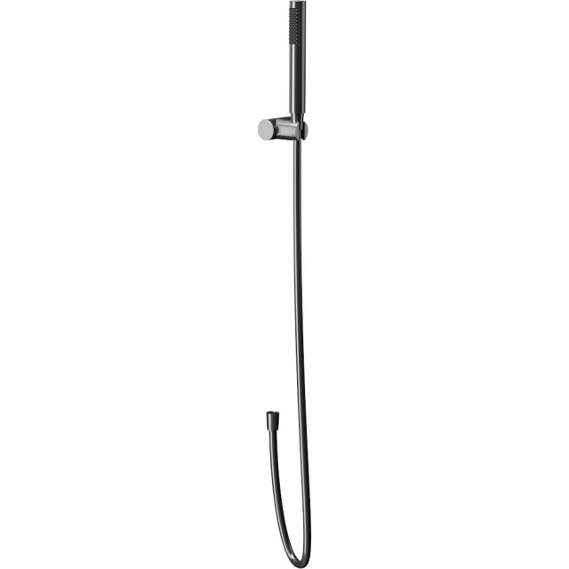 CERSANIT Zestaw prysznicowy ZEN z uchwytem punktowym gun metal S951-6