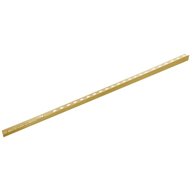 LAVEO Listwa spadkowa do odpływu liniowego 120 cm lewa złota COT_G20L