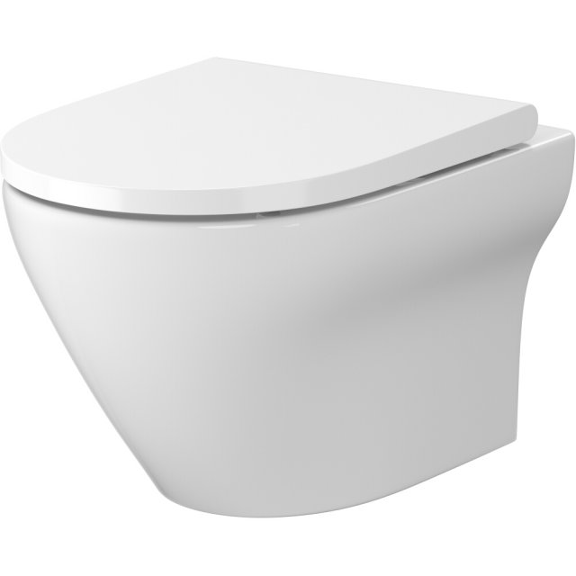 CERSANIT Miska WC podwieszana LARGA OVAL CleanOn BOX bez deski K120-0