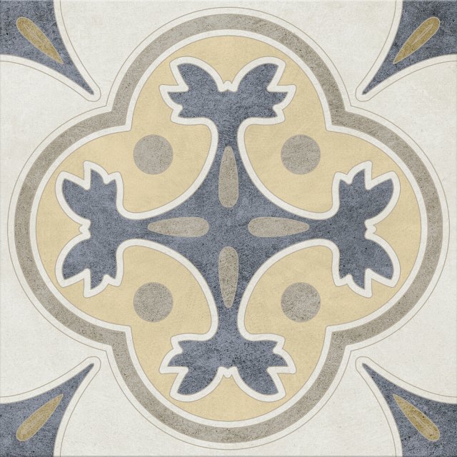 Gres szkliwiony ROCKLAND patchwork multicolour mat 29,8x29,8 gat. II